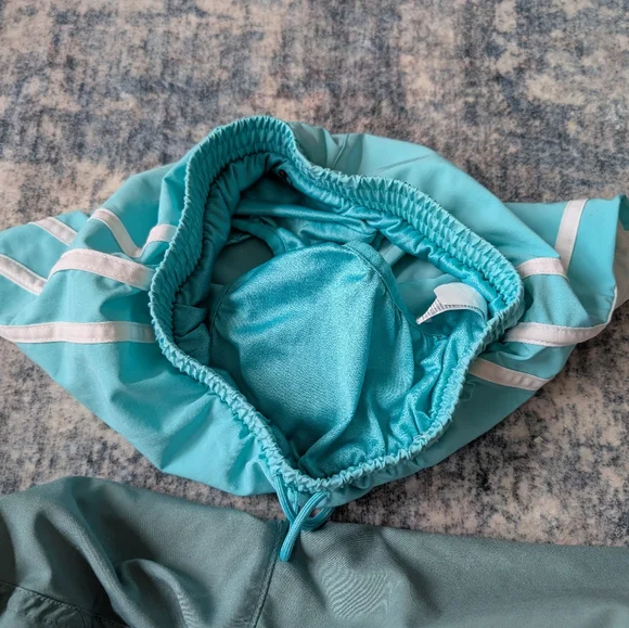 2 Pairs Girl's Athletic Shorts With Lining Size 7-8 Old Navy Champion - Picture 4 of 4